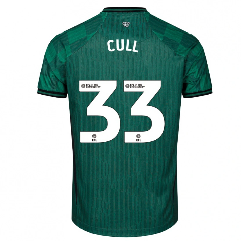 Danxen Mujer Camiseta Hermione Cull #33 Verde Negro 2ª Equipación 2025/26 La Camisa México