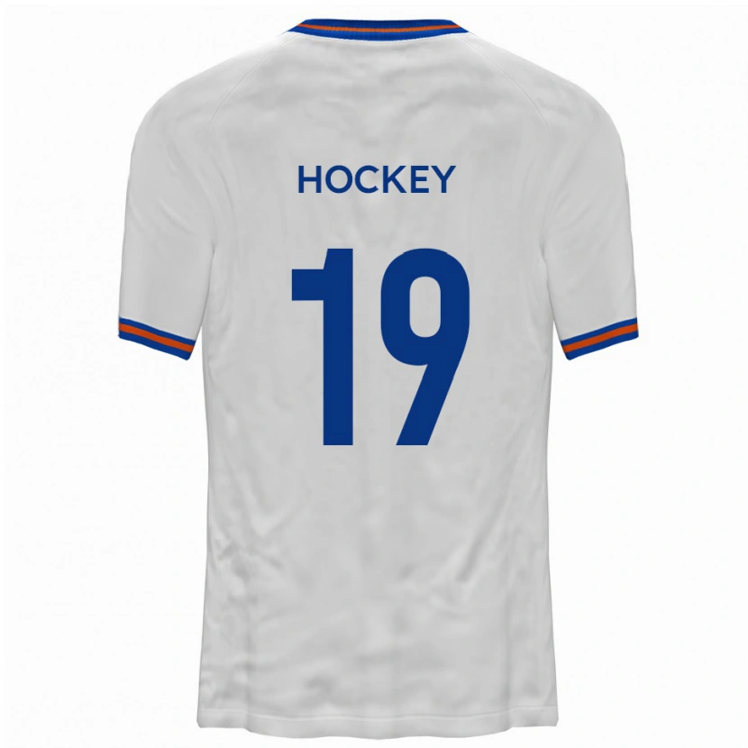Danxen Mujer Camiseta Freddie Hockey #19 Blanco Azul 2ª Equipación 2025/26 La Camisa México
