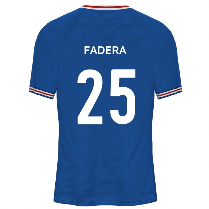 Danxen Mujer Camiseta Mo Fadera #25 Azul Dodgers 2ª Equipación 2025/26 La Camisa México