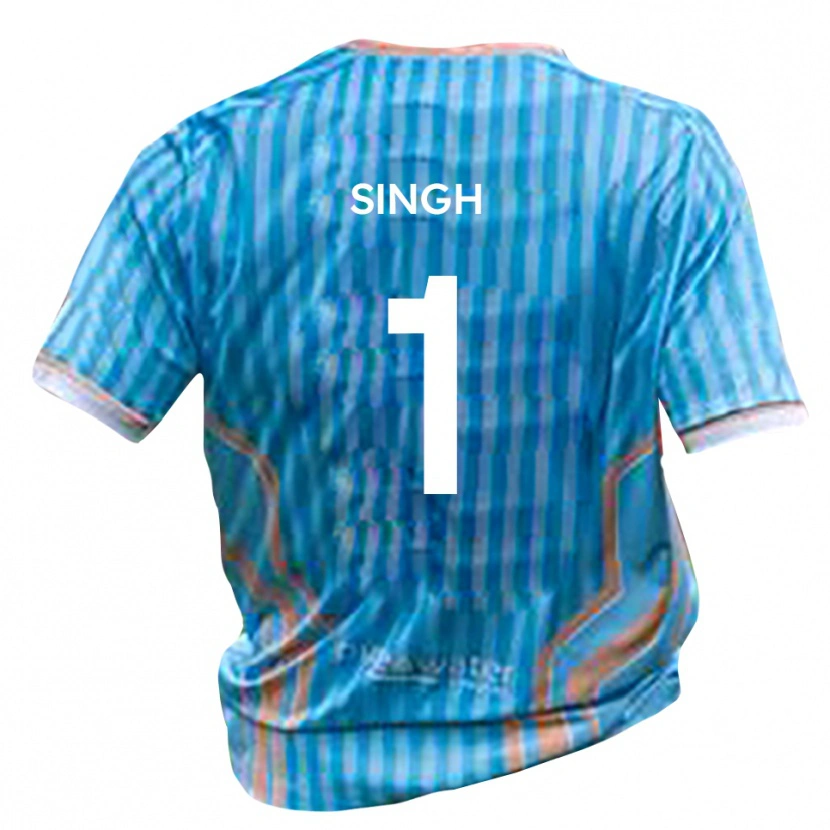 Danxen Mujer Camiseta Jas Singh #1 Negro Oro 2ª Equipación 2025/26 La Camisa México