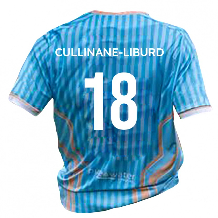Danxen Mujer Camiseta Jordan Cullinane-Liburd #18 Negro Oro 2ª Equipación 2025/26 La Camisa México