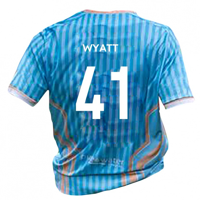 Danxen Mujer Camiseta Reuben Wyatt #41 Negro Oro 2ª Equipación 2025/26 La Camisa México