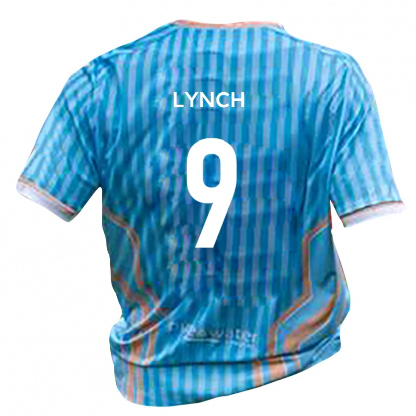 Danxen Mujer Camiseta Oliver Lynch #9 Negro Oro 2ª Equipación 2025/26 La Camisa México