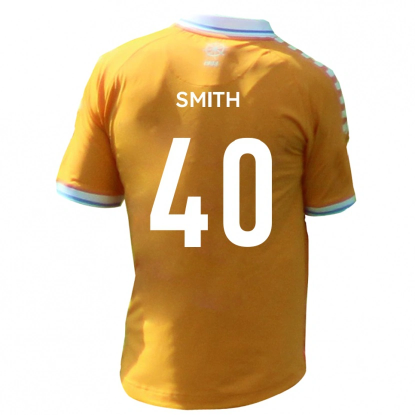 Danxen Mujer Camiseta Adam Smith #40 Amarillo Azul 2ª Equipación 2025/26 La Camisa México