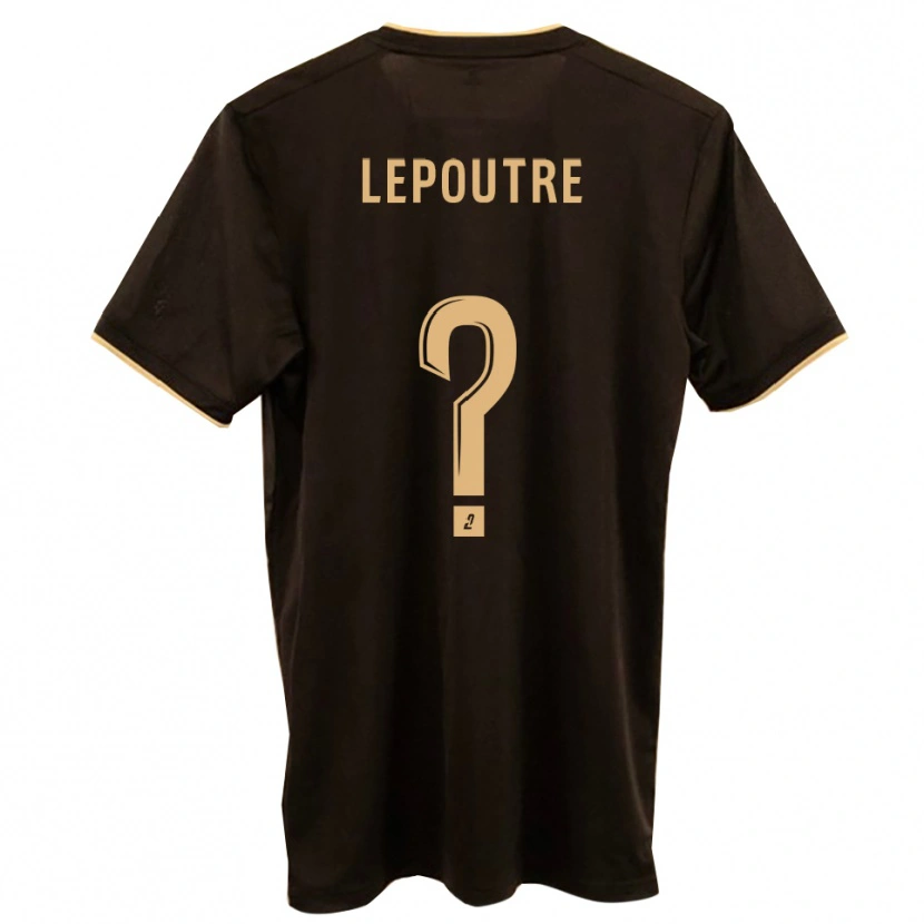 Danxen Mujer Camiseta Antonin Lepoutre #0 Azul Rojo 2ª Equipación 2025/26 La Camisa México
