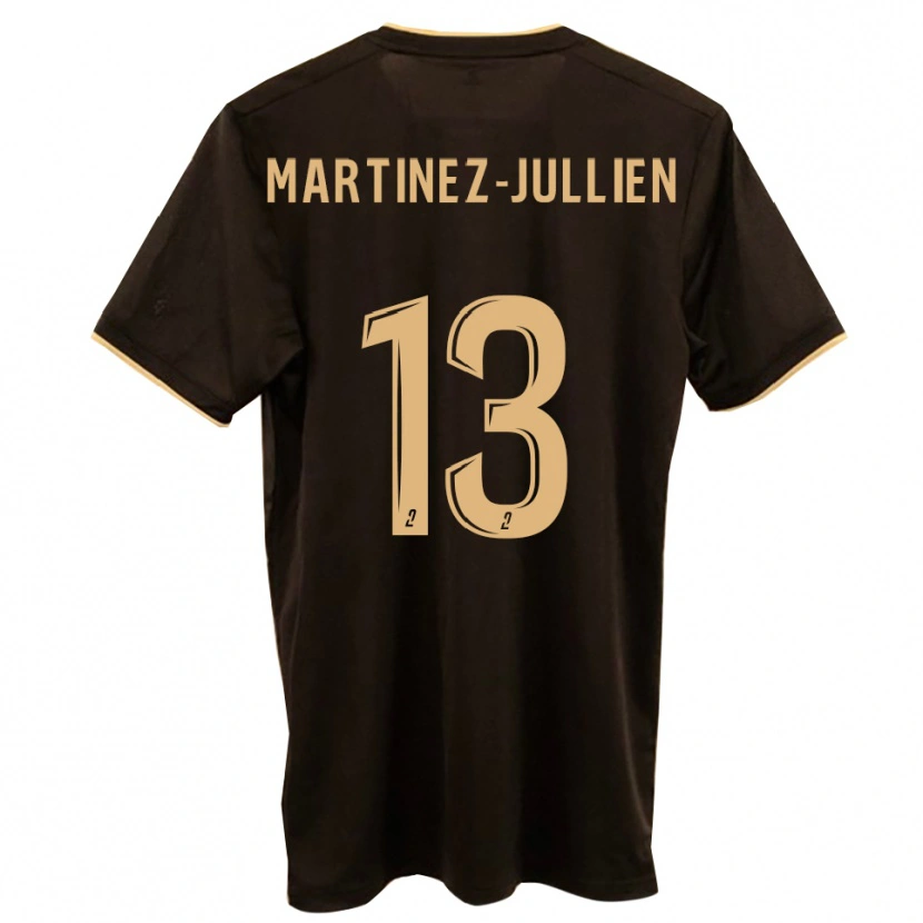 Danxen Mujer Camiseta Owen Martinez-Jullien #13 Azul Rojo 2ª Equipación 2025/26 La Camisa México