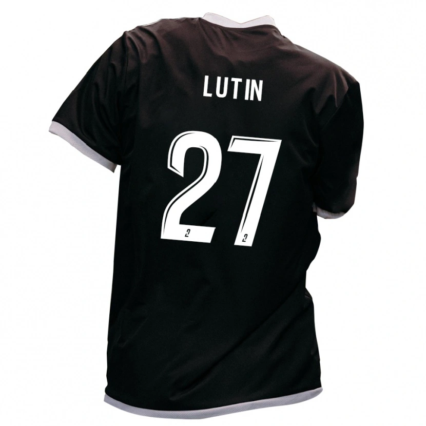 Danxen Mujer Camiseta Rayan Lutin #27 Negro Oro 2ª Equipación 2025/26 La Camisa México