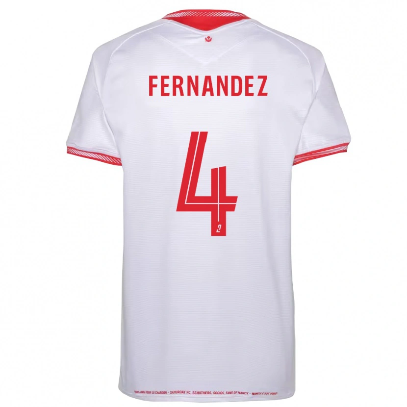 Danxen Mujer Camiseta Nehemiah Fernandez #4 Negro Rojo 2ª Equipación 2025/26 La Camisa México