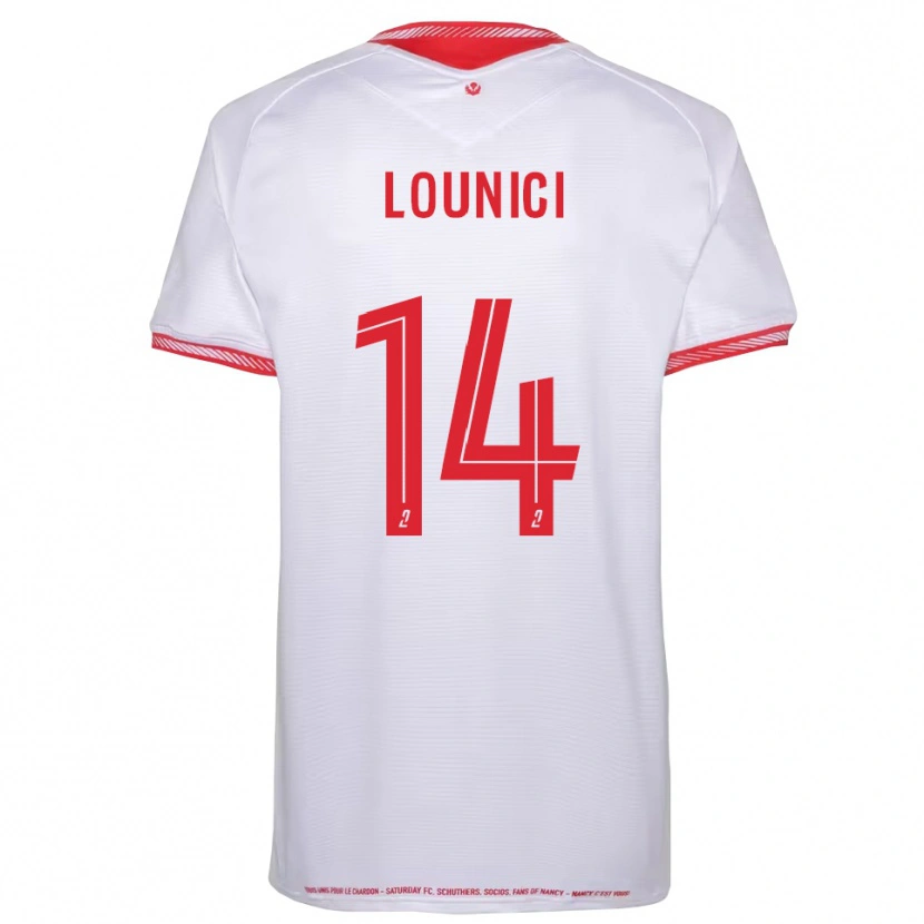 Danxen Mujer Camiseta Mohand Lounici #14 Negro Rojo 2ª Equipación 2025/26 La Camisa México
