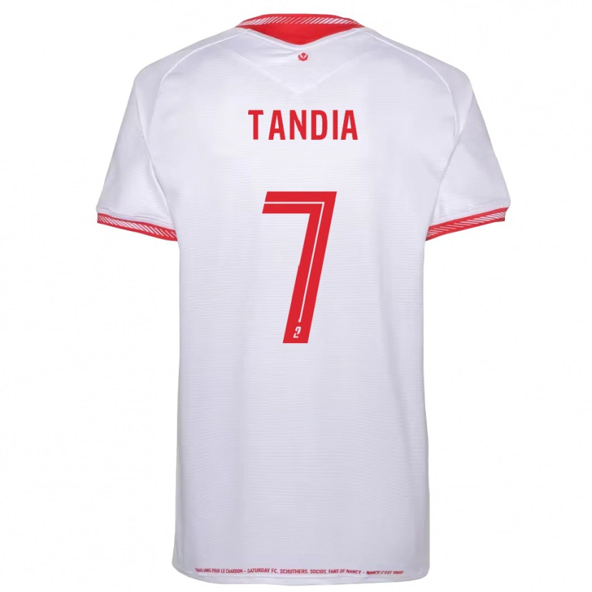 Danxen Mujer Camiseta Youssouf Tandia #7 Negro Rojo 2ª Equipación 2025/26 La Camisa México