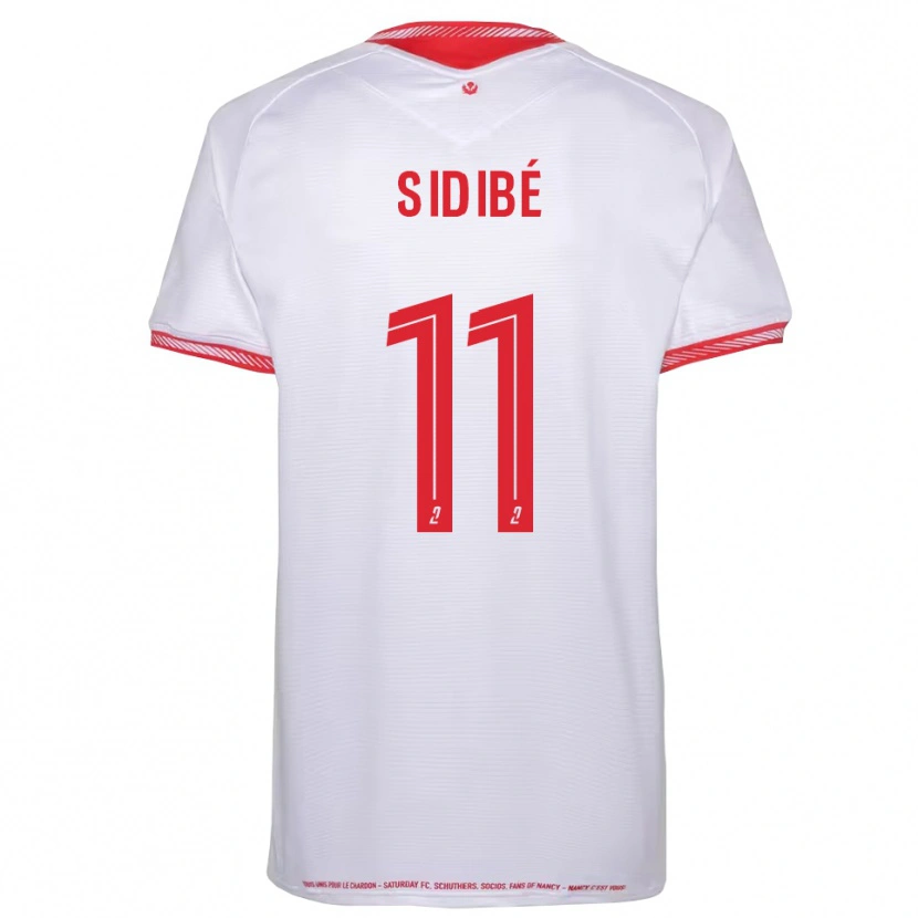 Danxen Mujer Camiseta Oumar Sidibé #11 Negro Rojo 2ª Equipación 2025/26 La Camisa México