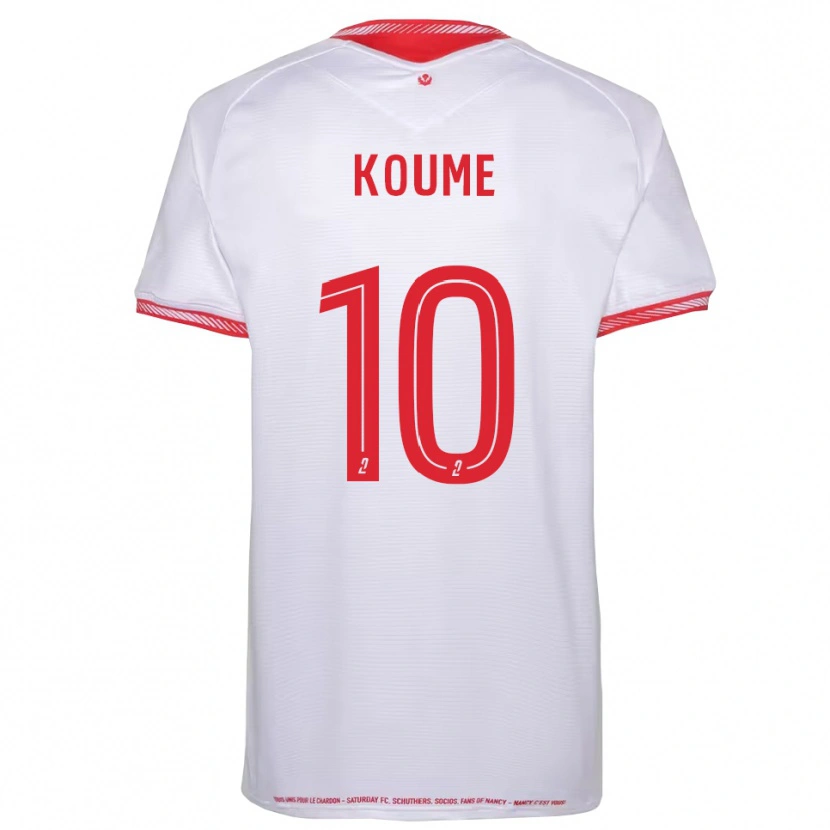 Danxen Mujer Camiseta Mamoudou Koume #10 Negro Rojo 2ª Equipación 2025/26 La Camisa México