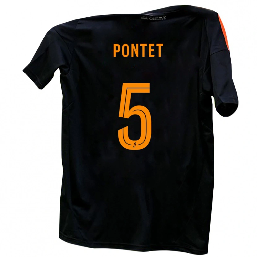 Danxen Mujer Camiseta Arthur Pontet #5 Blanco Rojo 2ª Equipación 2025/26 La Camisa México