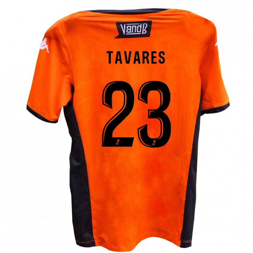 Danxen Mujer Camiseta Yohan Tavares #23 Blanco Negro 2ª Equipación 2025/26 La Camisa México