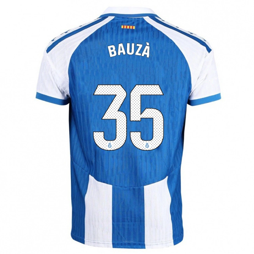 Danxen Niño Camiseta Rafel Bauzà #35 Azul Blanco 1ª Equipación 2025/26 La Camisa México