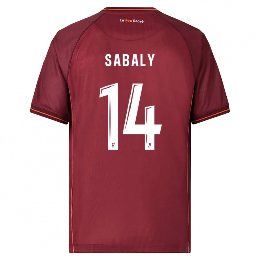Danxen Niño Camiseta Cheikh Sabaly #14 Burdeos Blanco 1ª Equipación 2025/26 La Camisa México