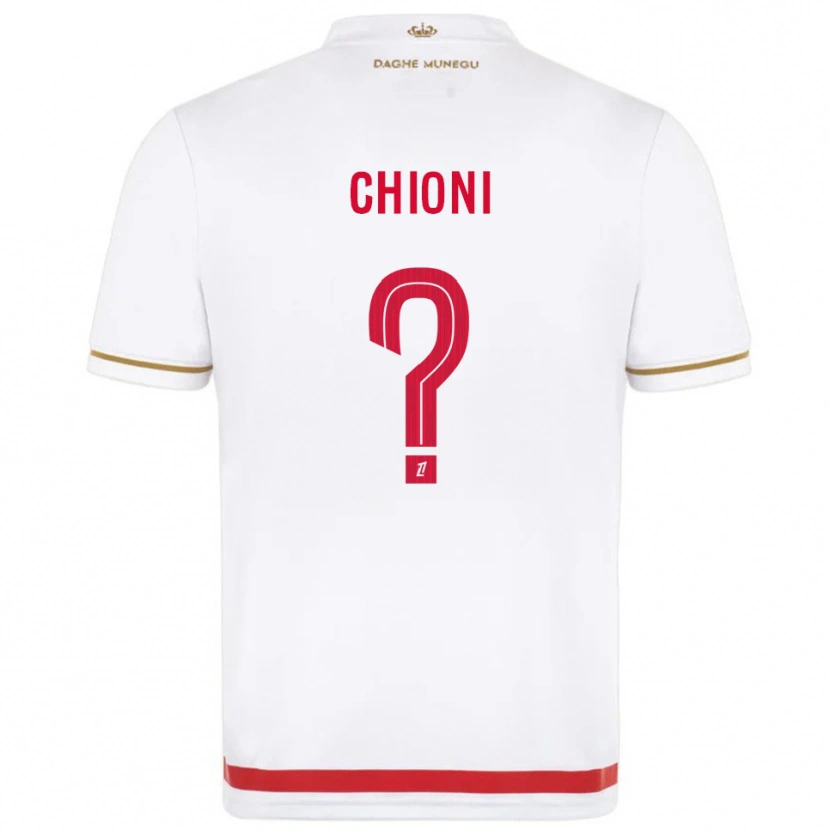 Danxen Niño Camiseta Tristan Chioni #0 Rojo Blanco 1ª Equipación 2025/26 La Camisa México
