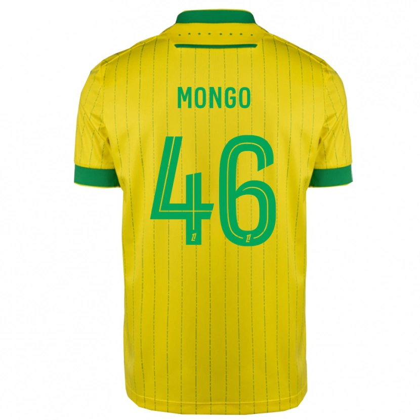 Danxen Niño Camiseta Enzo Mongo #46 Amarillo Verde 1ª Equipación 2025/26 La Camisa México
