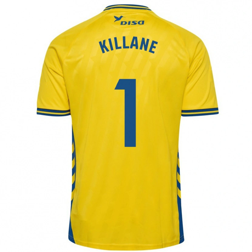 Danxen Niño Camiseta Álvaro Killane #1 Amarillo Azul 1ª Equipación 2025/26 La Camisa México