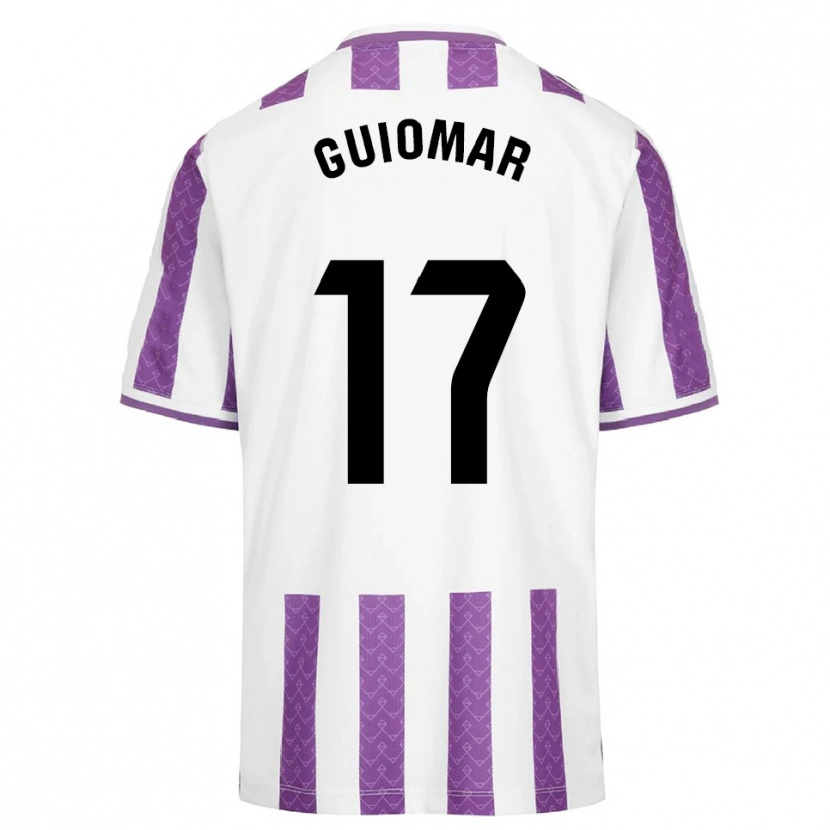 Danxen Niño Camiseta Guiomar Escudero De Zulueta #17 Morado Blanco 1ª Equipación 2025/26 La Camisa México
