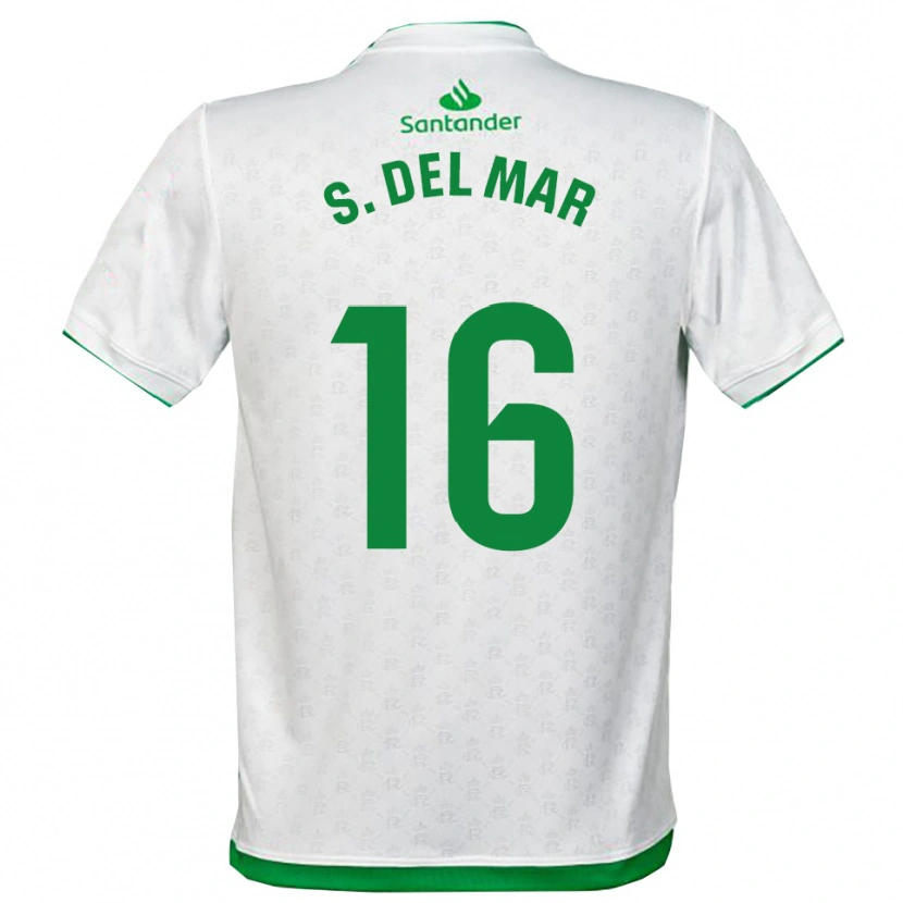 Danxen Niño Camiseta Sonia Del Mar Perlaza Urquijo #16 Verde Blanco 1ª Equipación 2025/26 La Camisa México