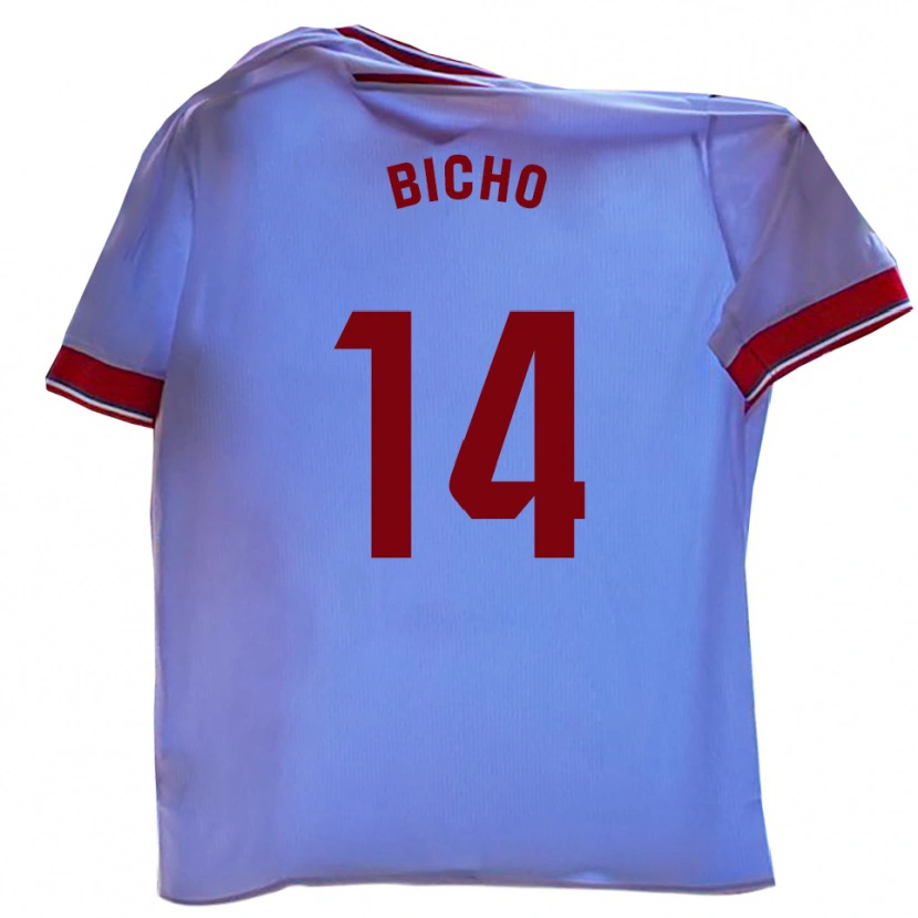 Danxen Niño Camiseta Bicho #14 Blanco Rojo 1ª Equipación 2025/26 La Camisa México