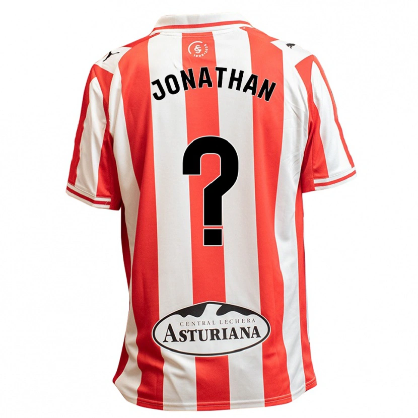 Danxen Niño Camiseta Jonathan Sánchez #0 Blanco Rojo 1ª Equipación 2025/26 La Camisa México