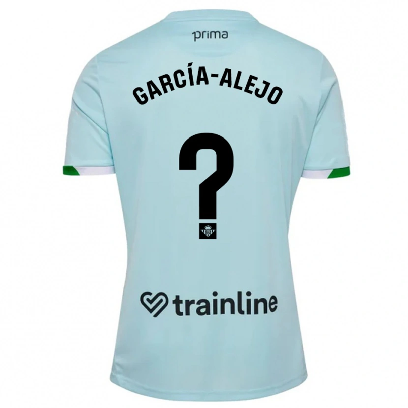Danxen Niño Camiseta Raúl García-Alejo #0 Celeste Verde 2ª Equipación 2025/26 La Camisa México