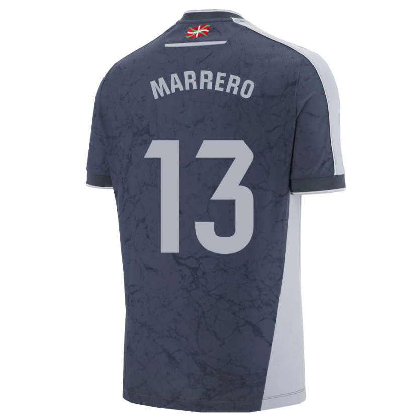 Danxen Niño Camiseta Unai Marrero #13 Azul Oscuro Blanco 2ª Equipación 2025/26 La Camisa México