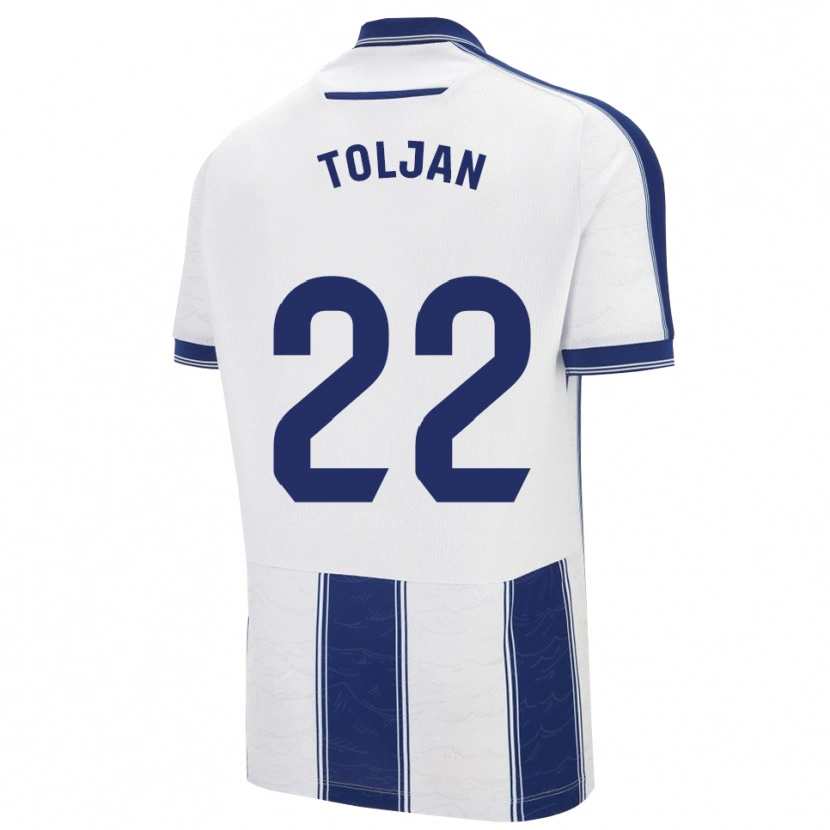 Danxen Niño Camiseta Jeremy Toljan #22 Azul Marino Blanco 2ª Equipación 2025/26 La Camisa México