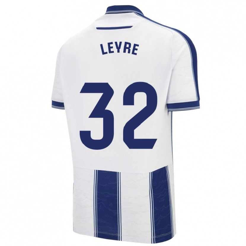 Danxen Niño Camiseta Leyre Secades #32 Azul Marino Blanco 2ª Equipación 2025/26 La Camisa México