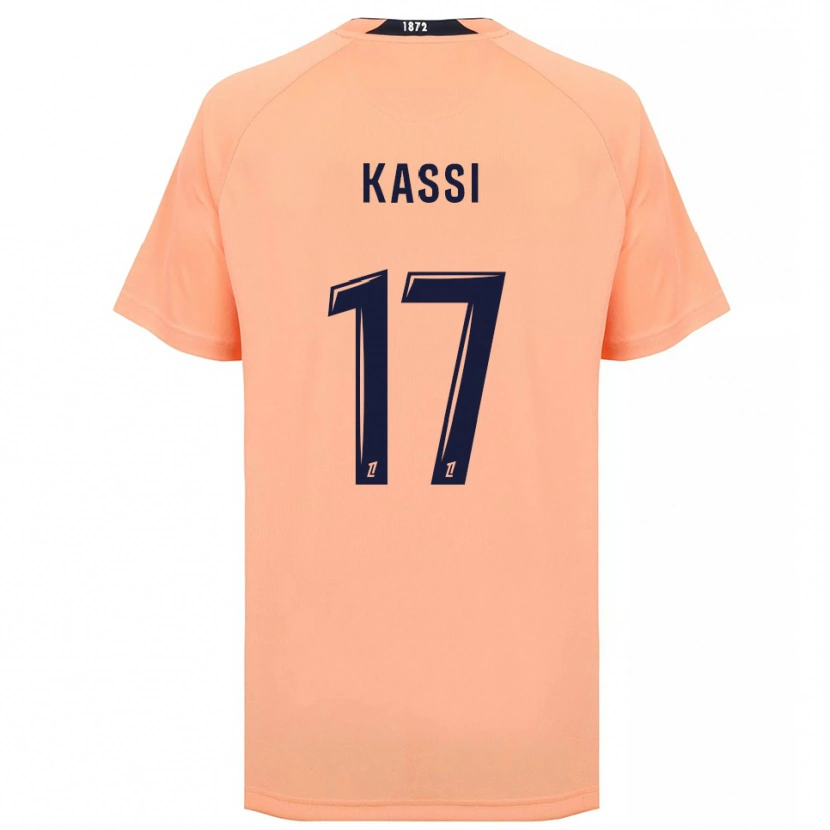 Danxen Niño Camiseta Sarah Kassi #17 Naranja Azul Marino 2ª Equipación 2025/26 La Camisa México