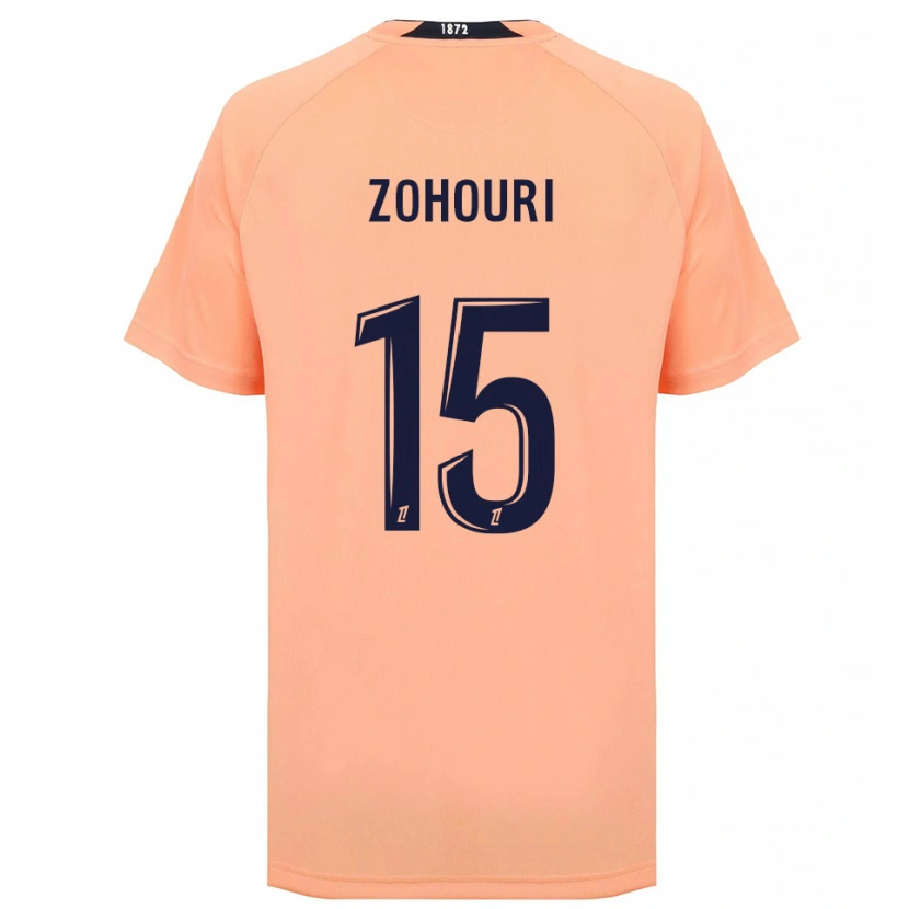 Danxen Niño Camiseta Guy-Noël Zohouri #15 Naranja Azul Marino 2ª Equipación 2025/26 La Camisa México