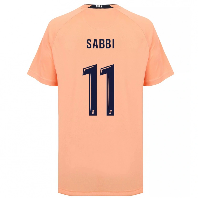 Danxen Niño Camiseta Emmanuel Sabbi #11 Naranja Azul Marino 2ª Equipación 2025/26 La Camisa México