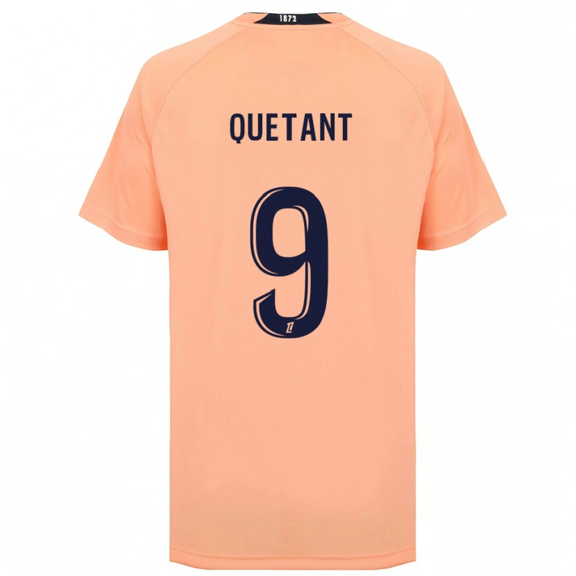 Danxen Niño Camiseta Kenny Quetant #9 Naranja Azul Marino 2ª Equipación 2025/26 La Camisa México