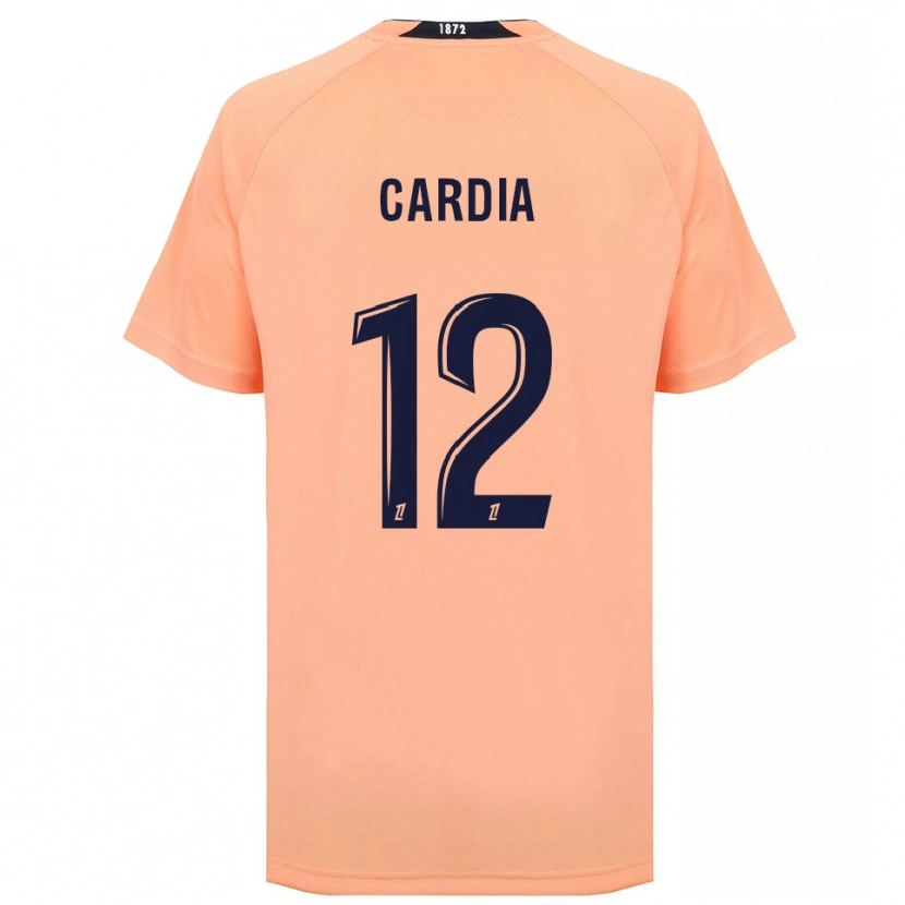 Danxen Niño Camiseta Mickaëla Cardia #12 Naranja Azul Marino 2ª Equipación 2025/26 La Camisa México