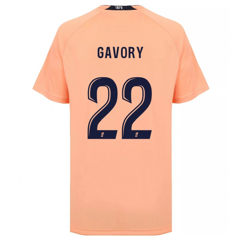 Danxen Niño Camiseta Christy Gavory #22 Naranja Azul Marino 2ª Equipación 2025/26 La Camisa México