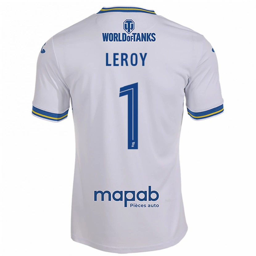 Danxen Niño Camiseta Benjamin Leroy #1 Blanco Celeste 2ª Equipación 2025/26 La Camisa México