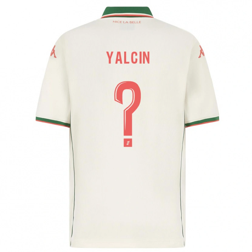 Danxen Niño Camiseta Noah Yalcin #0 Blanco Verde 2ª Equipación 2025/26 La Camisa México