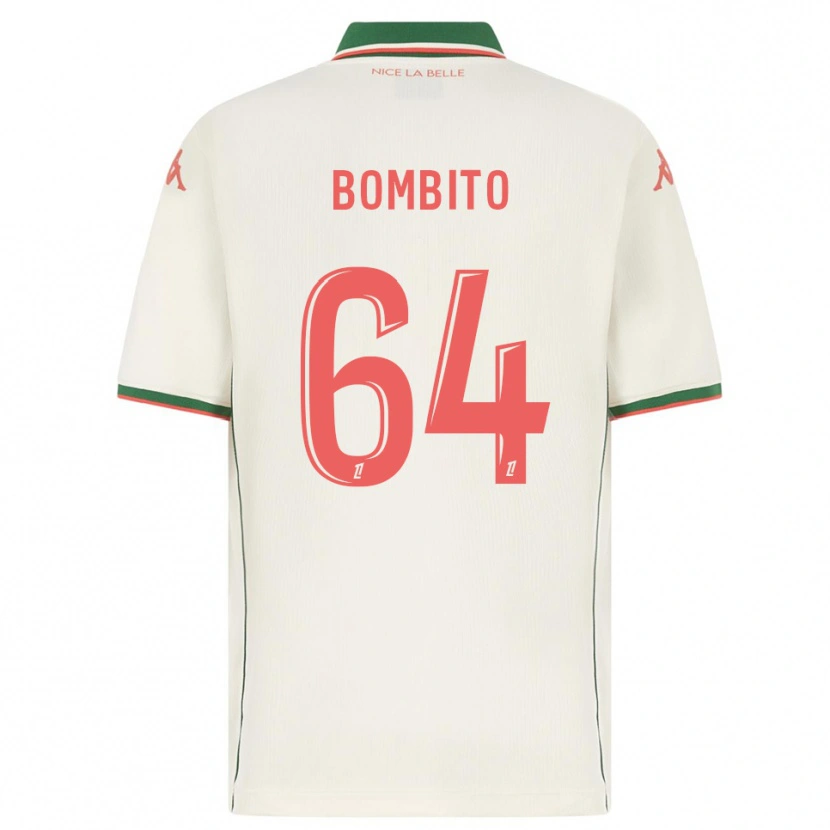 Danxen Niño Camiseta Moïse Bombito #64 Blanco Verde 2ª Equipación 2025/26 La Camisa México