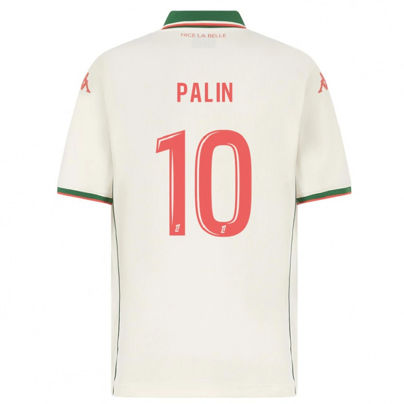 Danxen Niño Camiseta Joséphine Palin #10 Blanco Verde 2ª Equipación 2025/26 La Camisa México
