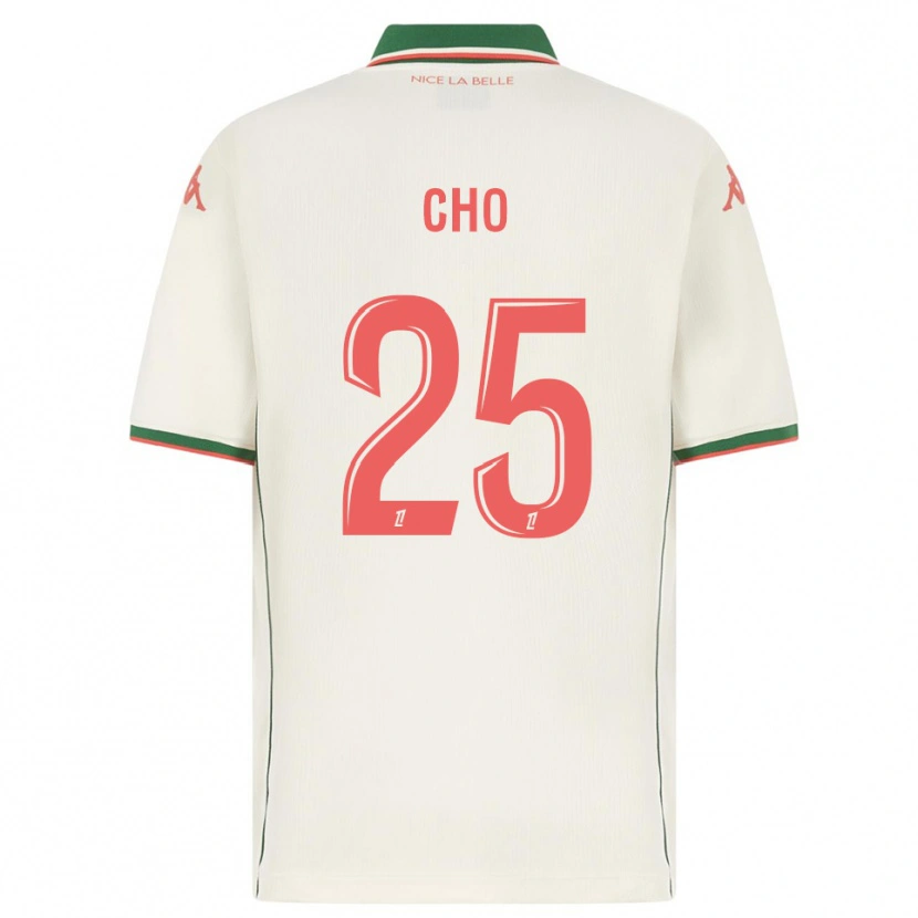 Danxen Niño Camiseta Mohamed-Ali Cho #25 Blanco Verde 2ª Equipación 2025/26 La Camisa México