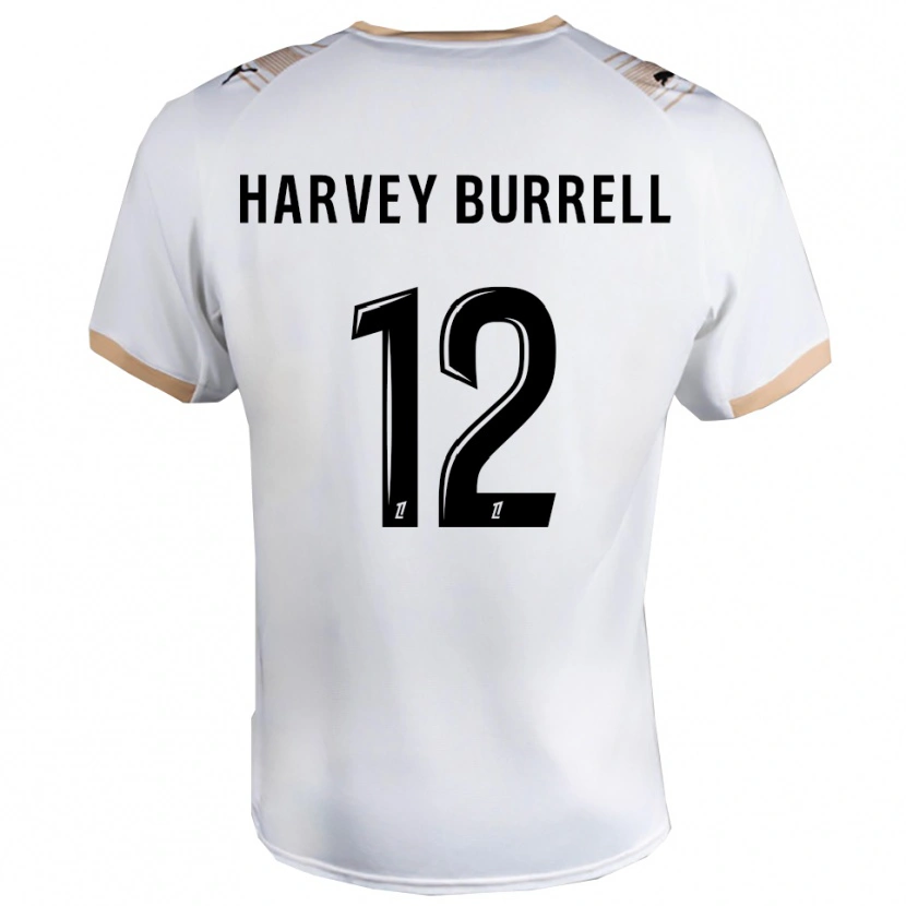 Danxen Niño Camiseta Ezeckiel Zola Ngundu #12 Blanco Negro 2ª Equipación 2025/26 La Camisa México