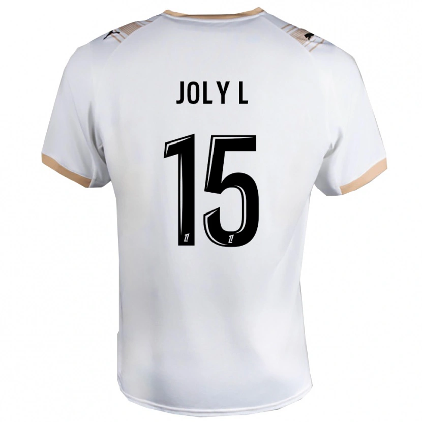 Danxen Niño Camiseta Lou Ann Joly #15 Blanco Negro 2ª Equipación 2025/26 La Camisa México