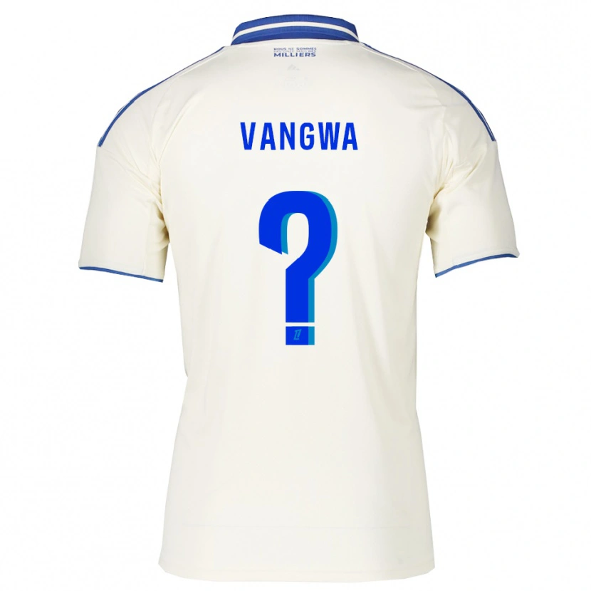 Danxen Niño Camiseta Jilva Vangwa #0 Champán Azul 2ª Equipación 2025/26 La Camisa México
