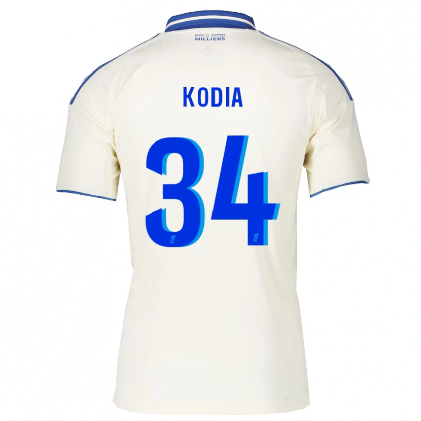 Danxen Niño Camiseta Ghianny Kodia #34 Champán Azul 2ª Equipación 2025/26 La Camisa México