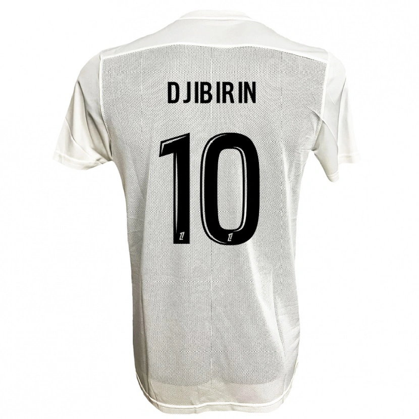 Danxen Niño Camiseta Harouna Djibirin #10 Negro Blanco 2ª Equipación 2025/26 La Camisa México