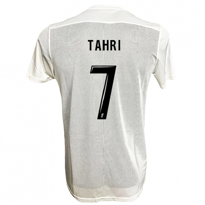Danxen Niño Camiseta Sofiane Tahri #7 Negro Blanco 2ª Equipación 2025/26 La Camisa México