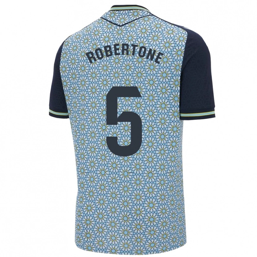 Danxen Niño Camiseta Lucas Robertone #5 Azul Marino 2ª Equipación 2025/26 La Camisa México