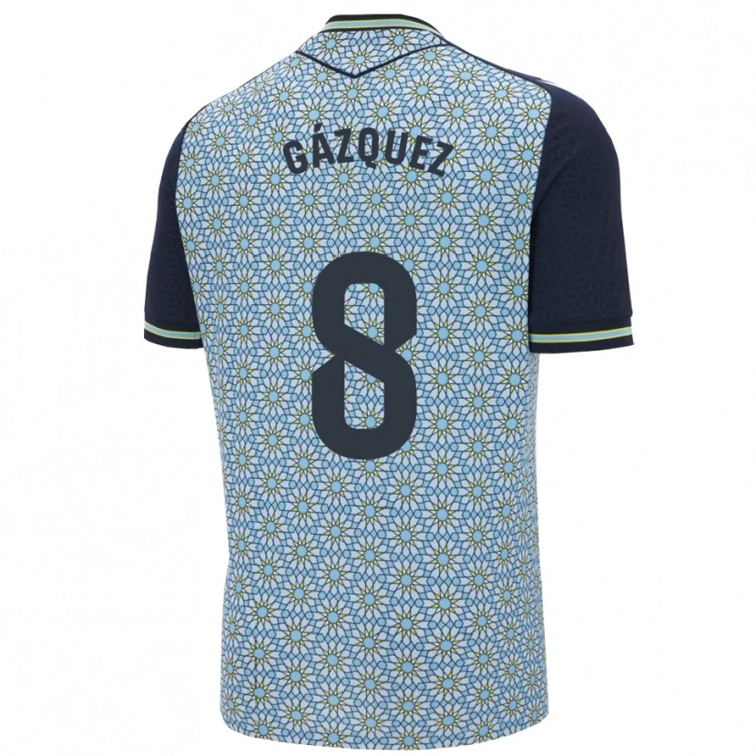 Danxen Niño Camiseta Joan Gázquez #8 Azul Marino 2ª Equipación 2025/26 La Camisa México